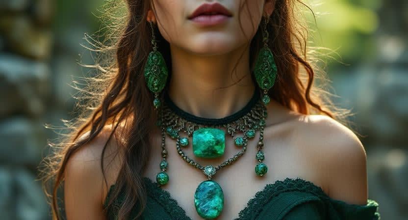 Green Kyanite Jewelry